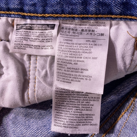 LEVI'S 501 1990sJeans vintage’s GAREFORBURIPLANET size W33L30 - Picture 11 of 17